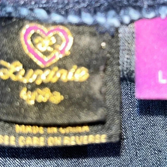 Denim zip front jumper overalls by Luxirie with pockets ❤️ - Picture 10 of 10